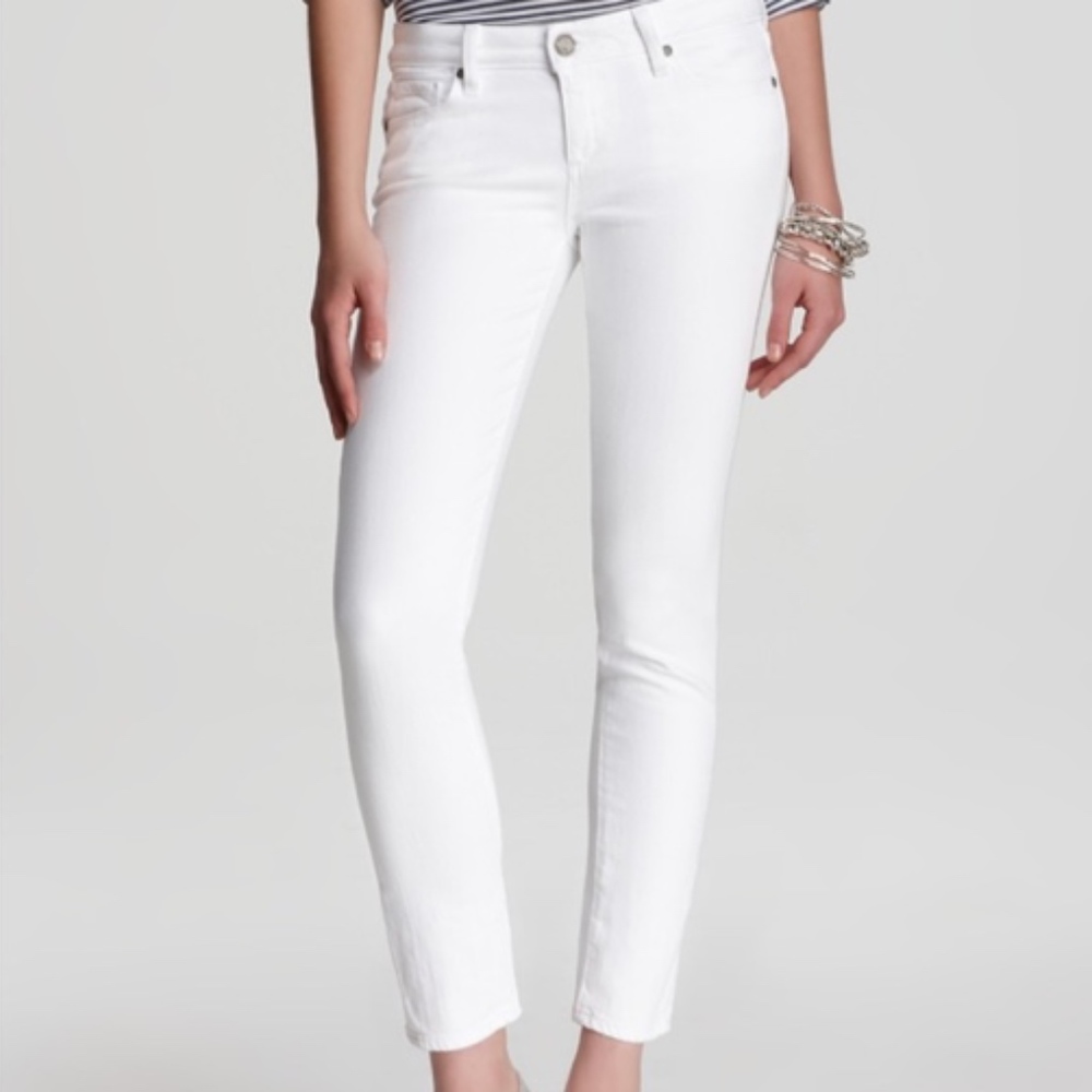 Paige White Skyline Skinny Jeans